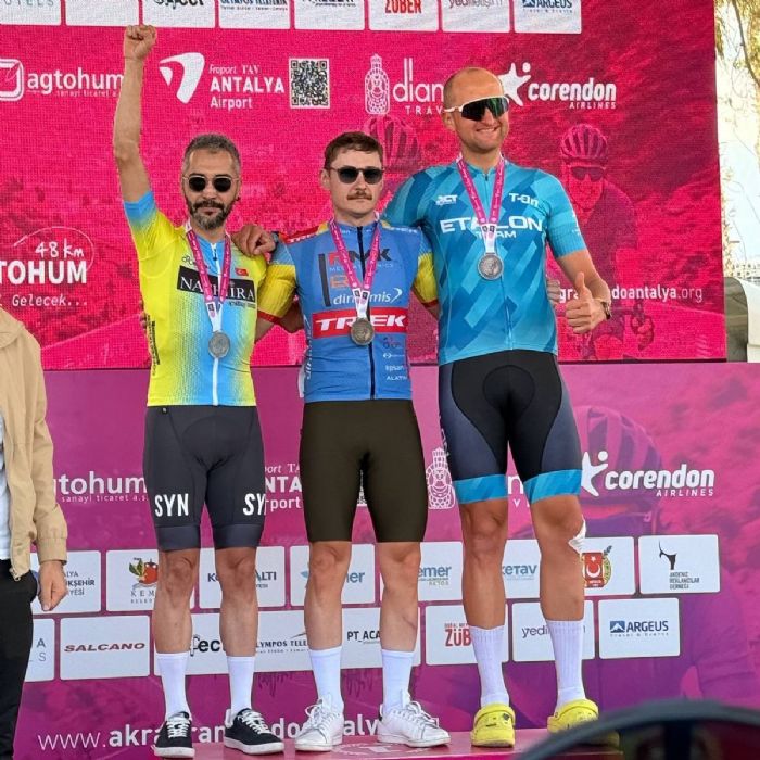 Akra Granfondo�da Mersin damgas�