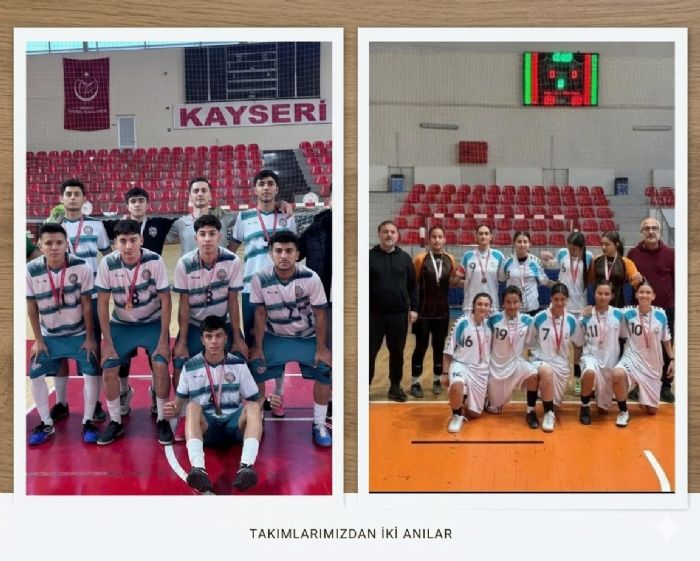 Naim S�leymano�lu Spor Lisesi futsalda yar� finalde